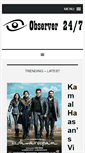 Mobile Screenshot of observer247.com